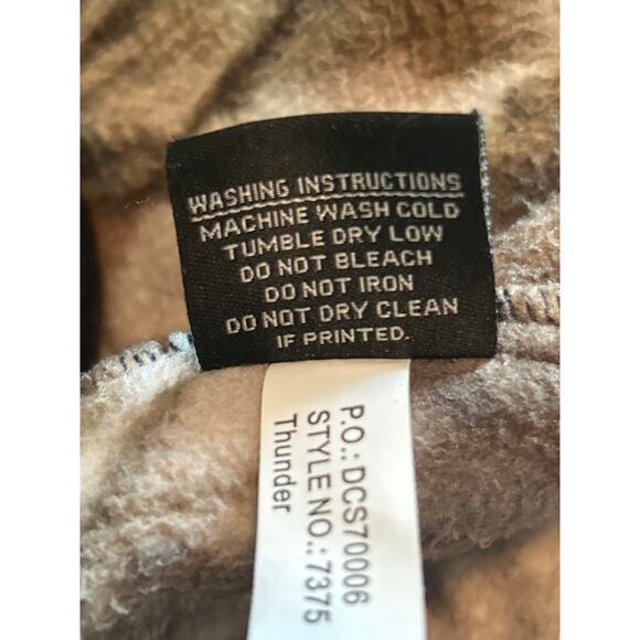 GUC DDX Dri-Duck Camo/Black Jacket Hood in Collar Long Sleeve Size Large - Picture 5 of 7